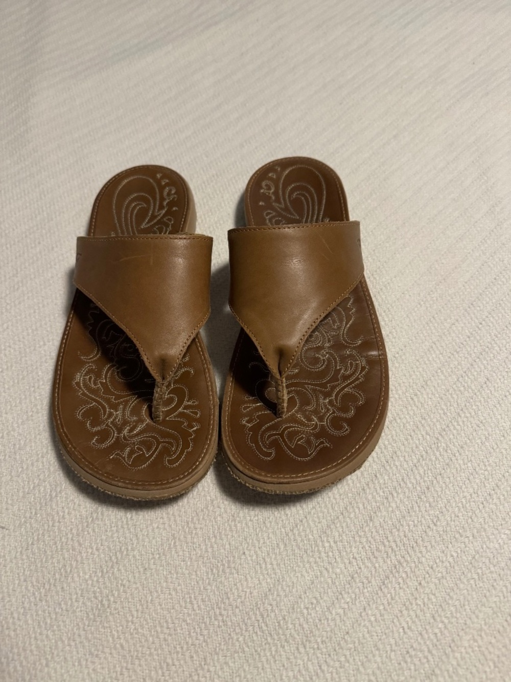 OluKai Leather Sandals